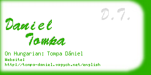 daniel tompa business card