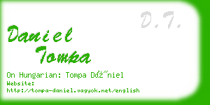 daniel tompa business card